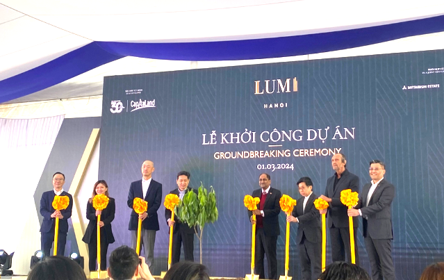 Lễ khởi công dự án Lumi Hanoi